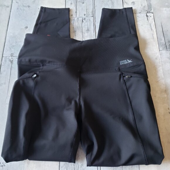 NWT - Eddie Bauer Black Trail Tight - Size M - Picture 2 of 3